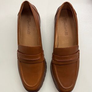 Madewell Women's Tan Leather Loafers